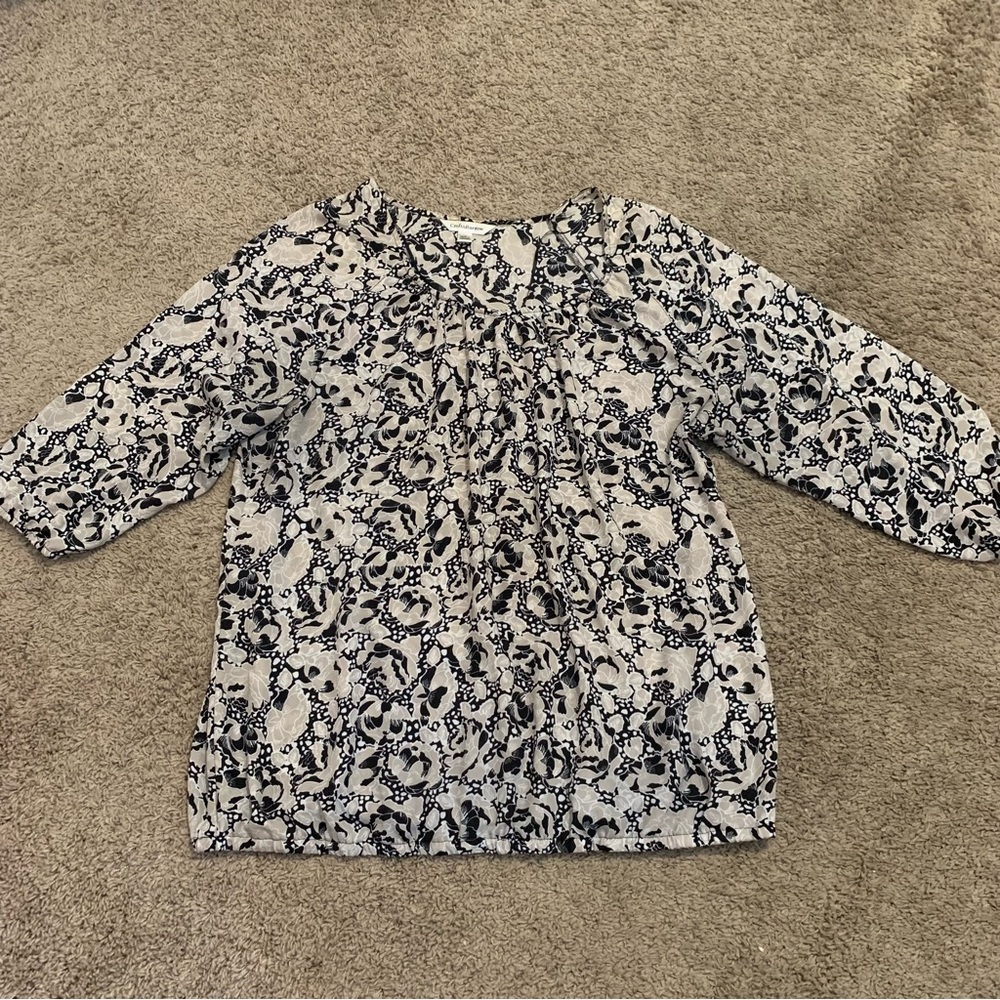 Croft & Barrow Sheer Blouse 1X